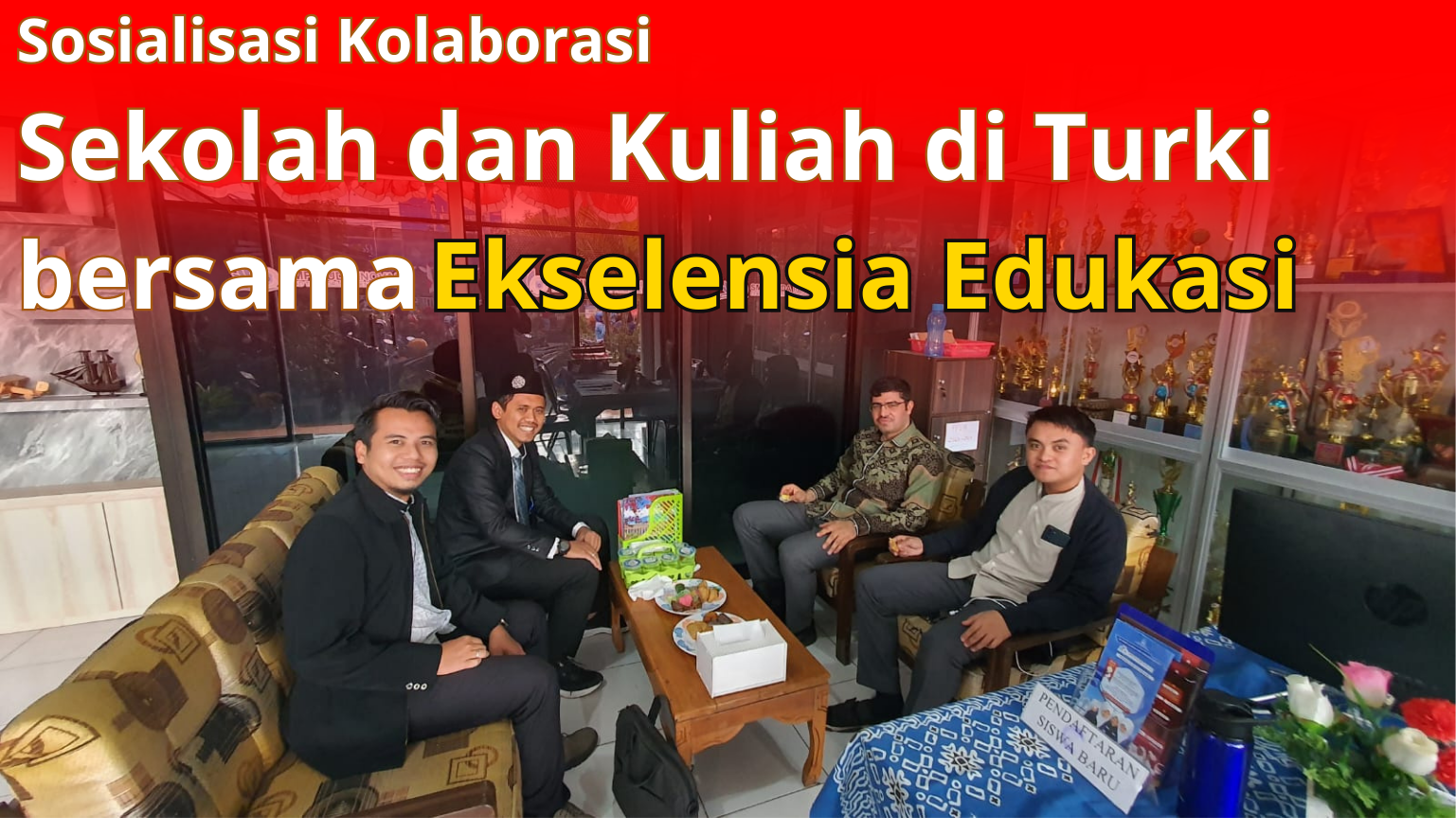 Kunjungan Ekselensia Edukasi ke SMA 2 Muhammadiyah Malang: Sosialisasi Sekolah dan Kuliah di Turki